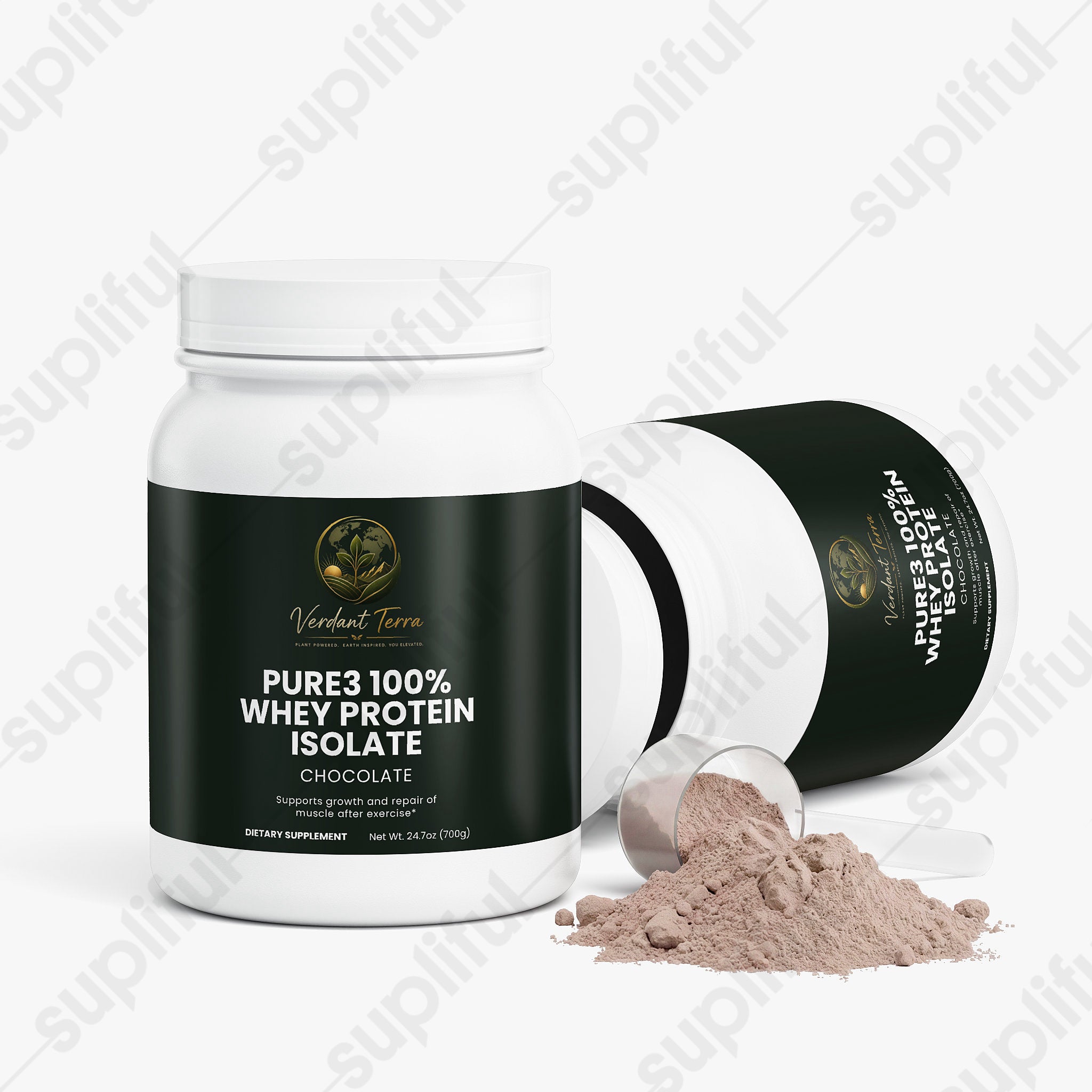 Pure3 100% Whey Protein Isolate (Chocolate)